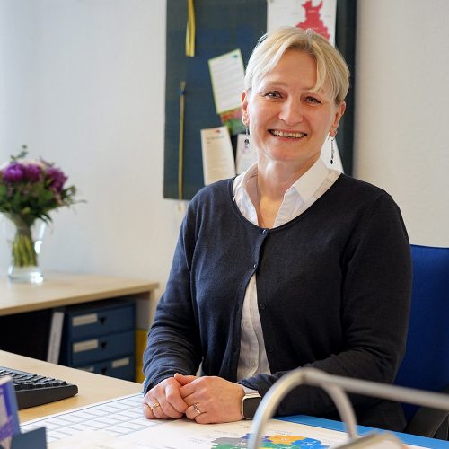 Sylvia Meiser ist seit dem 1. März neue Dekanatssekretärin im Katholischen Stadtbüro. Foto: Michael Bodin / Kath. Pressestelle Dortmund