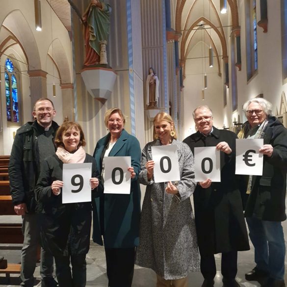 Spendenübergabe Barbaramahl Ruhr