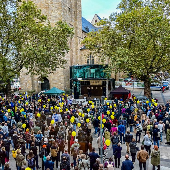 Kundgebung gegen Antisemitismus