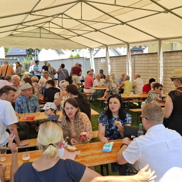 Beim Bodelschwingher Gemeindefest ging es heiß her