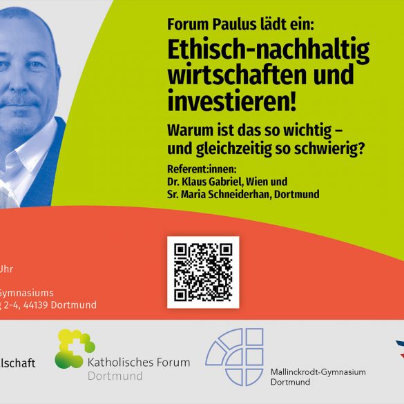 ForumPaulus lädt ein: Ethisch – nachhaltig wirtschaften und investieren!