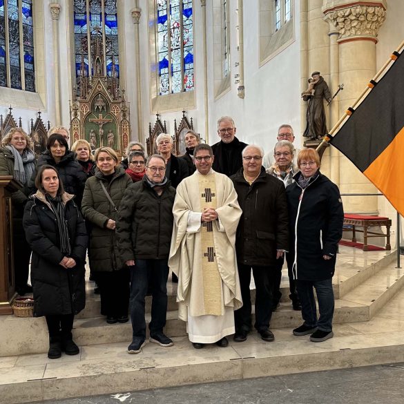 Traditionelle Kolping – Gedenkmesse in der Dortmunder Franziskanerkirche