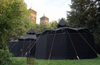 BVB-Gründerkirche lädt ins Welcome-Zelt ein