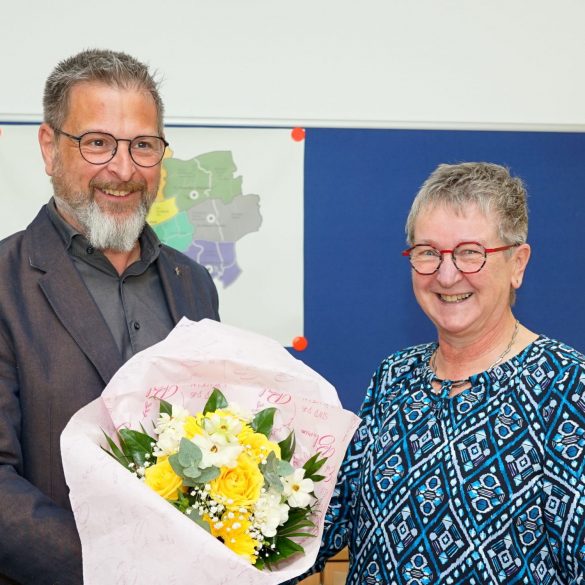 Claudia Pathmann im Katholischen Stadtbüro verabschiedet
