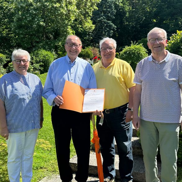 Kolping-Ehrung für Pfarrer i.R. Johannes Kulik