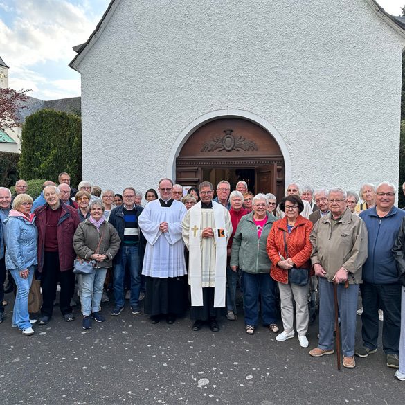 Traditionelle Kolping Bezirks-Maiandacht in der Frohlinder Schönstatt-Kapelle